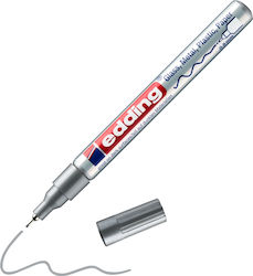 Edding Ανεξίτηλος Μαρκαδόρος Ασημί 0.8mm
