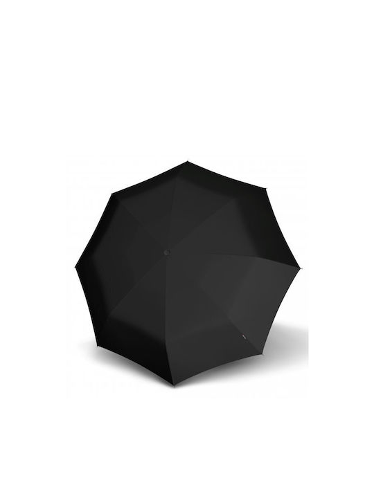 Knirps Regenschirm Kompakt Schwarz