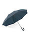 HIDEA Automatic Umbrella with Walking Stick Blue