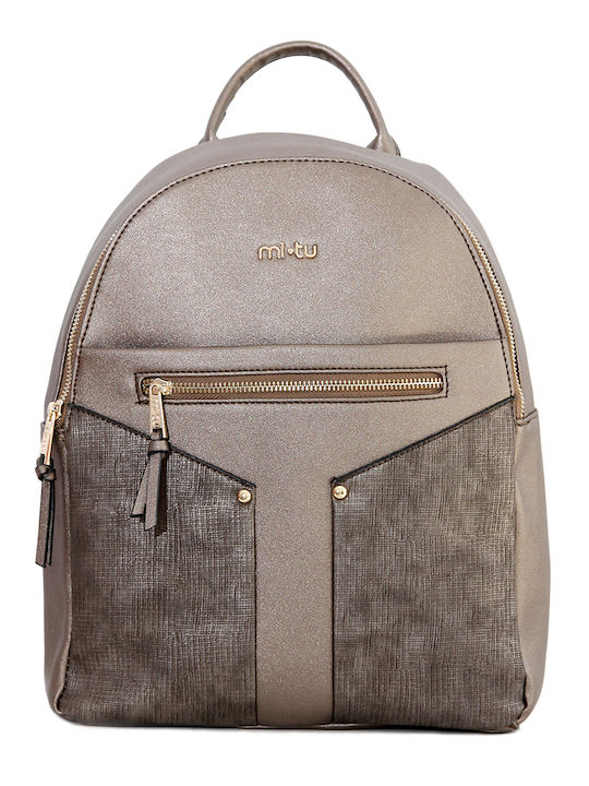 Damentasche Rucksack Gold