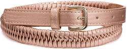 La Redoute Collections Women's Wide Belt Brown
