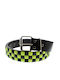 Leather Women's Belt Yellow