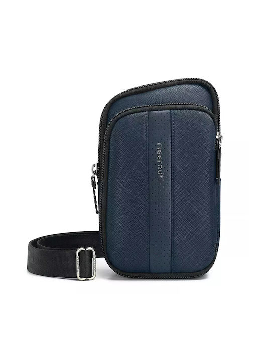 Tigernu Geantă pentru bărbați Umăr / Crossbody Albastră