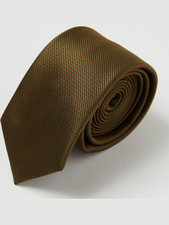 Aristoteli Bitsiani Men's Tie Monochrome Khaki