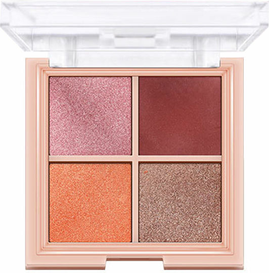 La Meila Palette With Eye Shadows In Pressed Powder Form 55gr