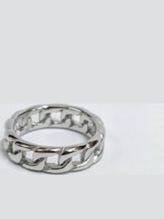 Kostibas Fashion Damen Ring aus Stahl Vergoldet