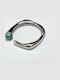 Kostibas Fashion Damen Ring mit Steinen aus Stahl Vergoldet