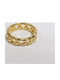Kostibas Fashion Damen Ring aus Stahl Vergoldet