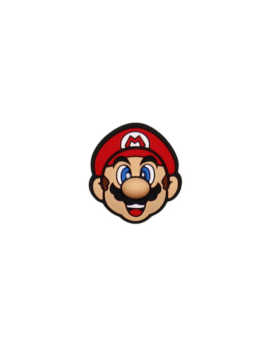 Crocs Pin Super Mario Red
