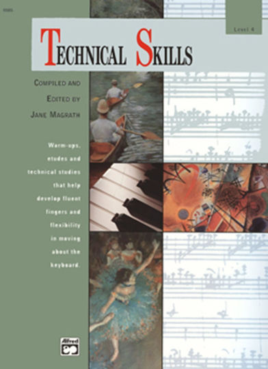 Alfred Music Publishing Alfred Technical Skills Level 4 Μέθοδος Εκμάθησης για Πιάνο