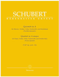 Barenreiter Schubert Sheet Music for Piano