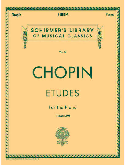G. Schirmer Etudes für Klavier