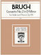 Carl Fischer Bruch Violin Παρτιτούρα για Έγχορδα / Ορχήστρα / Βιολί