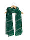 Cinereplicas Women's Wool Scarf Green