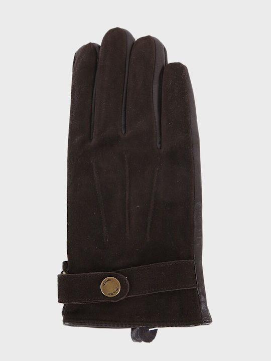 Selected Men's Leather Gloves Brown