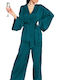 La Lolita Amsterdam Winter Women's Pajama Set Green Janelle
