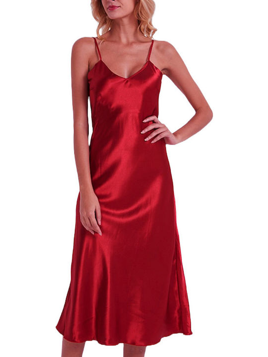 La Lolita Amsterdam Summer Women's Nightgown Red Royal