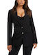 Guess Blazer pentru femei Sacou Negru