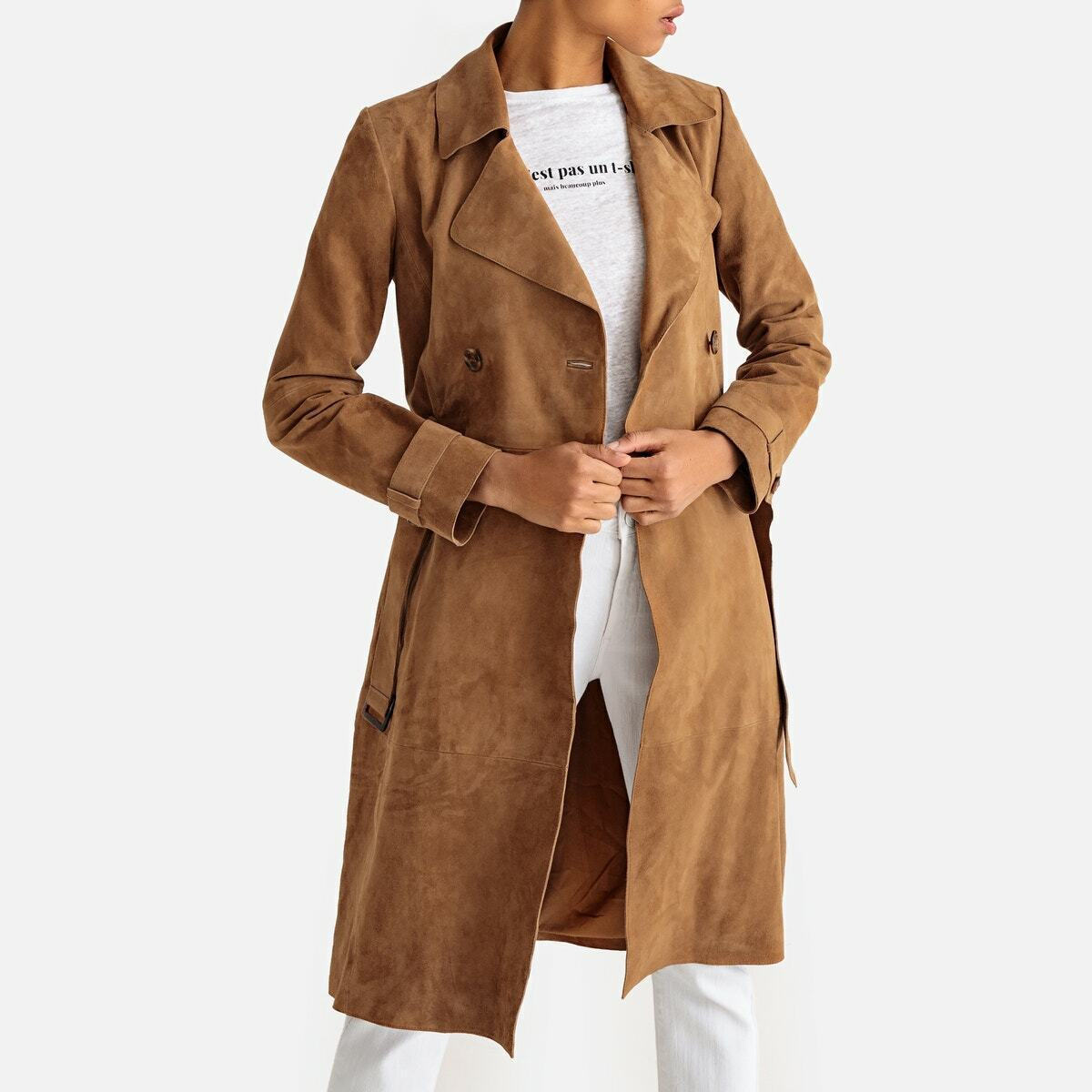 La Redoute Collections Women's Brown Trench Coat