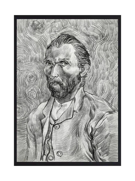 Walls Rahmen Kopie von Van Gogh auf Leinwand 70x100cm