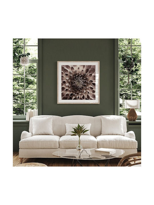 Walls Wooden Frame Poster 100x100cm