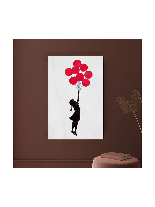 I-gallery Painting Copy of Banksy on Canvas 20x30cm