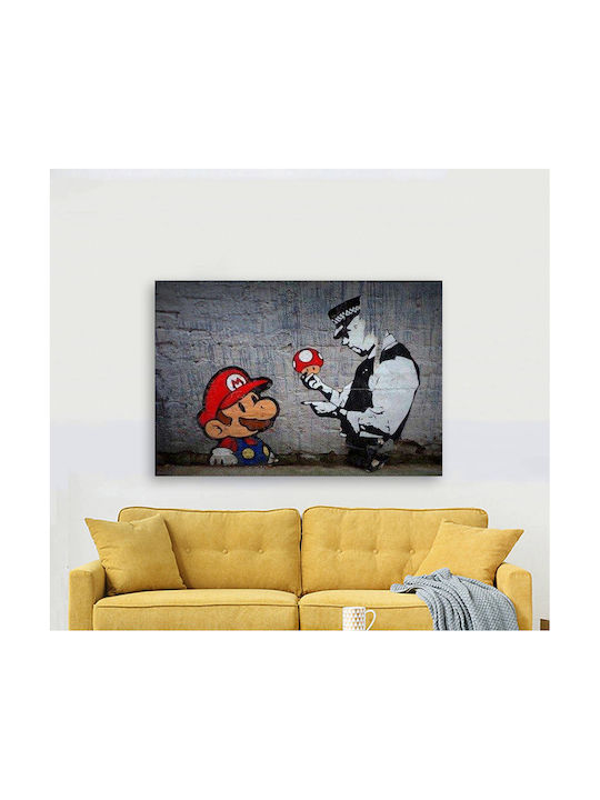 I-gallery Πίνακας Αντίγραφο του Banksy σε Καμβά 150x100cm