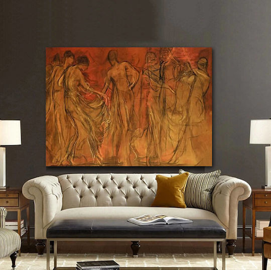 I-gallery Gemälde auf Leinwand 90x60cm