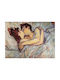 I-gallery In Bed The Πίνακας Αντίγραφο του Toulouse Lautrec σε Καμβά 60x40cm