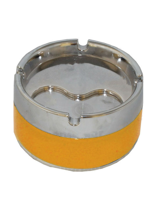 Chengxin Metallic Windproof Ashtray Yellow
