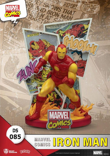 Beast Kingdom Marvel: Iron Man D-Stage Φιγούρα 16εκ.