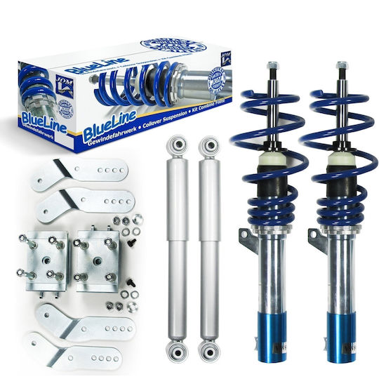 JOM Blueline Set Suspensions Adjustable 4pcs for Volkswagen Caddy