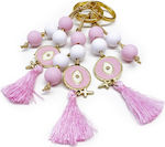 Afitechno Christening Charm Keychain Pink 50pcs