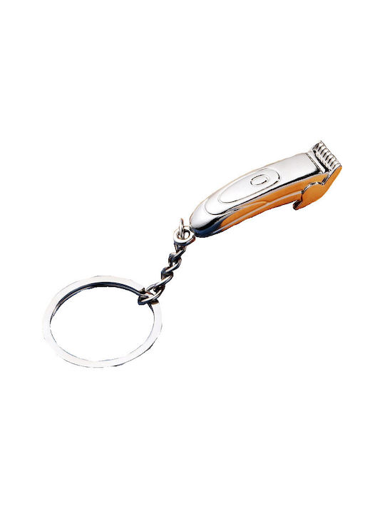 Tatu Moyo Keychain Metallic Silver