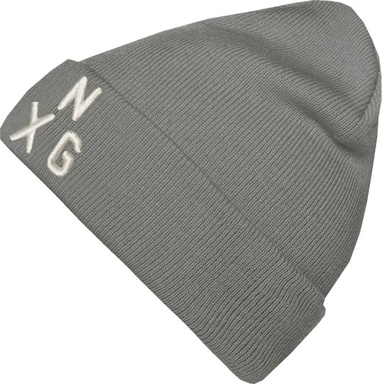 Beanie Unisex Beanie mit Rippstrick in Gray Farbe