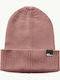Beanie Unisex Σκούφος Πλεκτός σε Ροζ χρώμα