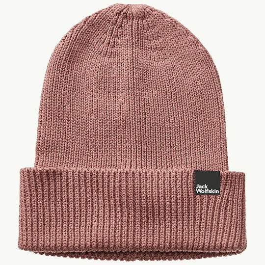 Knitted Beanie Cap Pink