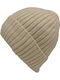 Beanie Γυναικείος Σκούφος Πλεκτός σε Μπεζ χρώμα