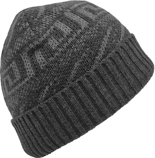 Beanie Unisex Beanie Gestrickt in Gray Farbe