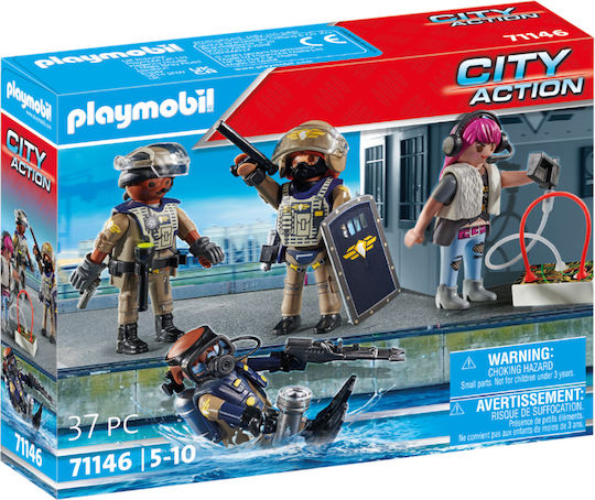 Playmobil City Action Special Forces Team for 5-10 years old