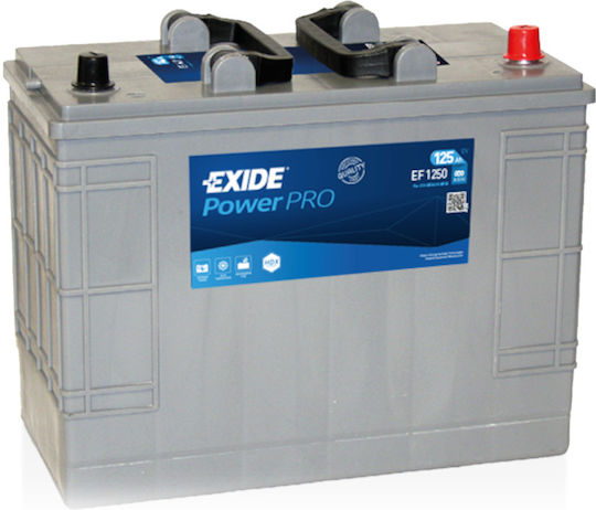 Exide Batterie Lkw / Auto / Boot Power Pro mit Kapazität 125Ah