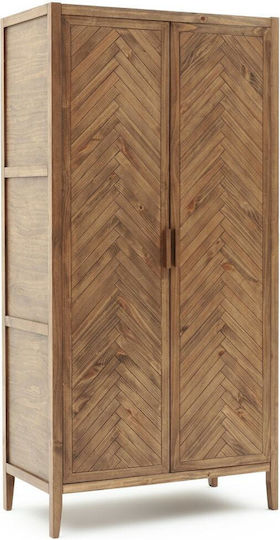 Doppeltür Kleiderschrank Nottingham 100x57x201cm