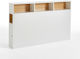 La Redoute Interieurs Κεφαλάρι Κρεβατιού Ξύλινο Λευκό 160x100cm