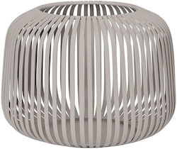 Blomus Tabletop Metallic Lantern Gray 13.5x13.5x10cm