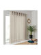 La Redoute Interieurs Vorhang mit Grommet Beige 350156839_362_38 250x280cm