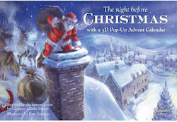 Caspari Advent Calendar The Night Before Christmas
