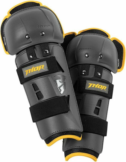 Thor Women's Motorcycle Rider Protective Gear Knee Pads Gray Color