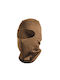 Helikon Tex Fleece Rider Full Face Balaclava in Brown Colour Brown Colour