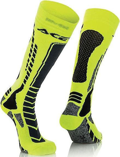 Acerbis MX PRO Προστατευτικές Κάλτσες Motocross Κίτρινο Χρώμα