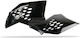 Polisport Motorcycle Side Plastic for KTM 530 EXC Black 2pcs